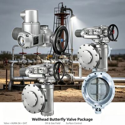 High Quality AUMA SA Multi-turn Actuator with GHT Gearbox High Torque Industrial Valve Drive Solution