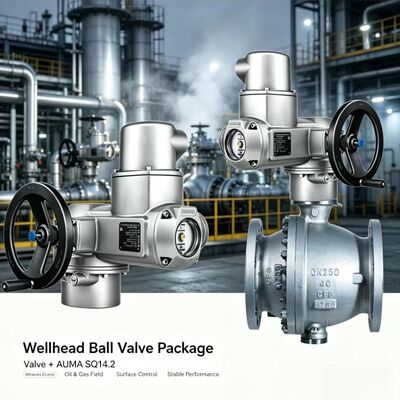 AUMA SQ 14.2 Teildrehvorrichtung 800-2400Nm Hochdrehmoment Öffnungs-Schließventilvorrichtung IP68 Industrie