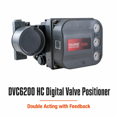 DVC6200 HC Digital Valve Controller Doppelwirkender Ventilpositionierer mit Rückkopplung
