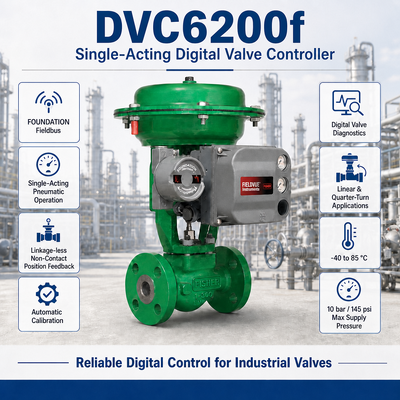 FD DVC6200F Einwirkende digitale Ventilsteuerung