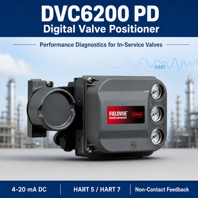 Vorrat DVC6200 PD Digital Smart Valve Positioner mit Leistungsdiagnostik