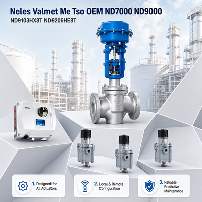 Originaler neuer Neles ND9103 ND9106 ND9203 ND9206 ND7000 ND9000 Ventilpositionierer Valmet Lagerlieferantenpreis
