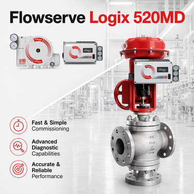 Flowserve Logix 520MD Plus Digital HART 7 Positionierer 4 20mA IP66