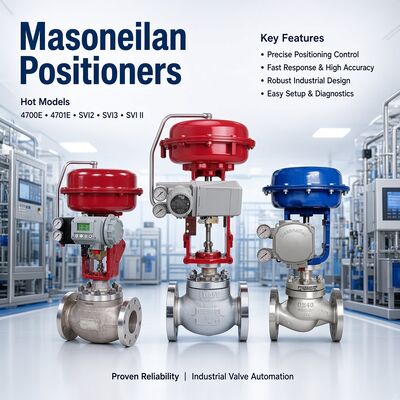 Original Masoneilan Distributor Masoneilan 4700E SVI1000 SVI2 SVI3 Valve Positioner