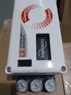 Flowserve Logix 520MD High-Performance Digital Valve Positioner with HART Communication and Pneumatic Output