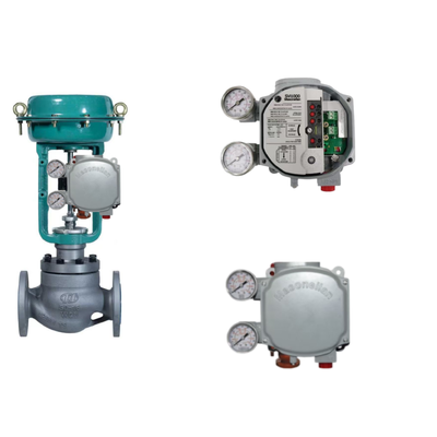 HART-kommunizierender digitaler Ventilstellungsregler mit lokaler Schnittstelle und magnetischer Sensorik für pneumatische Ventilregelung