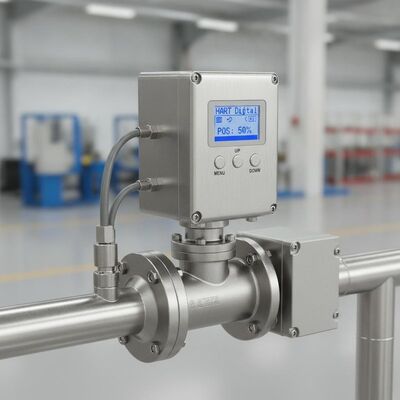HART Kommunikation Digital Valve Positioner Fabrik Vormontiertes Paket mit Edelstahlgehäuse Valve Positioner