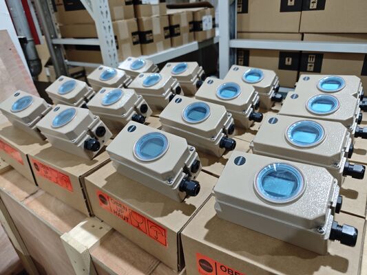 HART Elektropneumatischer Positionierer für den Drosselungsdienst mit Ventilpositionierergehäuse aus Edelstahl