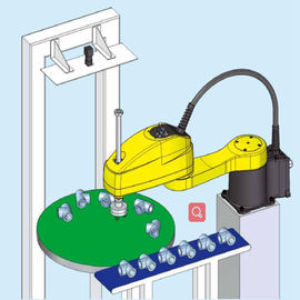 4 Aixs Fanuc Reichweiten-Minigröße SR der Roboter-Arm-Versammlungs-6kg der Nutzlasten-650mm - 6iA