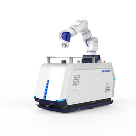 Weißer kooperativer Roboter-Arm HSCR5 - II Kreuzung Cobot für automatisierte Manufaktur
