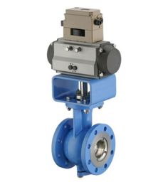 Doppeltes pneumatisches exzentrischRegelventil, industrielles Drehstecker-Regelventil