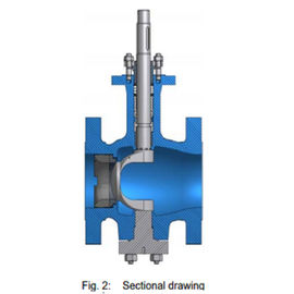 Hohe Leistungsfähigkeits-pneumatisches Regelventil-Drehstecker-Regelventil LÄRM Standard