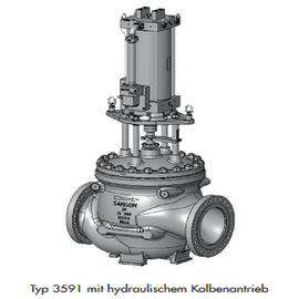 Präzisions-pneumatisches Regelventil NPS 3 - Ventil-Größen-Stall-Leistung NPS 320