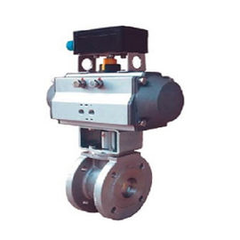 BR 26k pneumatisches Regelventil mit -10 - 200 °C/14 - 392 °F Medium-Temperatur