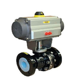 PN 10 - BR 20b PN 16 pneumatisches Regelventil-Kugelventil mit PFA-Futter