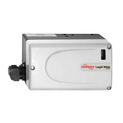Stellwerk FLOWSERVE LOGIX510si Digital mit Regelventil und Auslöser
