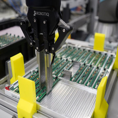 Hand--e Roboterarmes ROBOTIQ-kombinieren Ersatzteile des Robotergreifers mit kooperativem Roboter UR