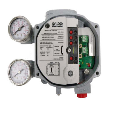 Notabschaltungs-Gerät Masoneilan SV II ESD SIL3 u. PST-Regelventilstellwerk