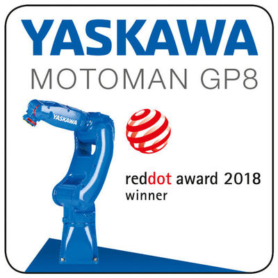 Achsen-Roboter-Arm Yaskawa 6 Nutzlast 8kg 1.0KVA 727mm