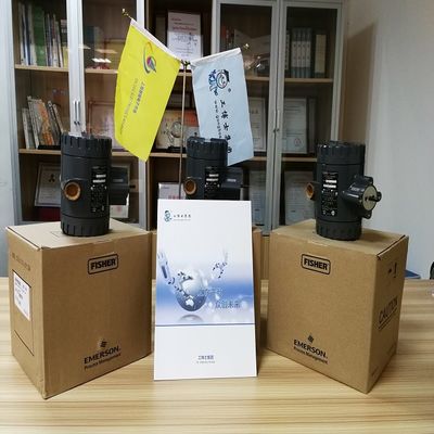 Elektronischer Stellungsübermittler Fisher 4211 mit dem Grad mit 50 Messbereichen und mit 6 Schutzen für Fischerventil