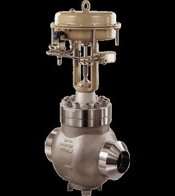 Samson Globe Valve 3251combination mit den Auslösern, zum von von Strömungsgeschwindigkeit oder Temperatur zu regulieren