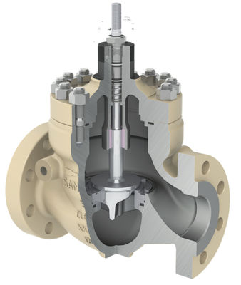 Samson Globe Valve 3251combination mit den Auslösern, zum von von Strömungsgeschwindigkeit oder Temperatur zu regulieren