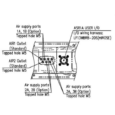 HH8 Nutzlast 8kg erreichen 832mm die 6 Achsen-hohe Genauigkeits-Hochgeschwindigkeitsversammlungs-Maschinen-materieller Handhabungsroboter