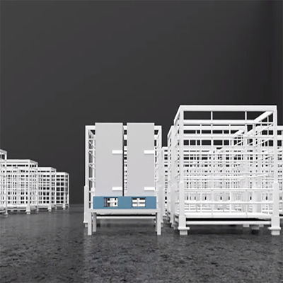 anhebender Navigations-Gabelstapler-Roboter der Visions-600mm/S für Logistik