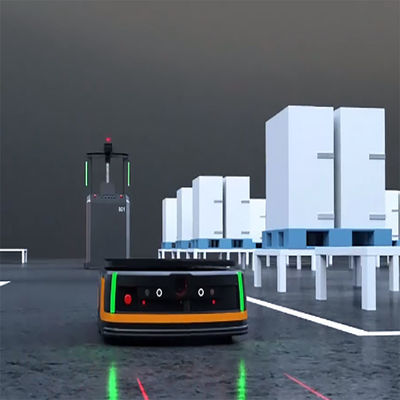 Q3-600LE-C 600kg Rotations-Durchmesser-latenter mobiler Roboter AGV bewerteter Lasts-996mm