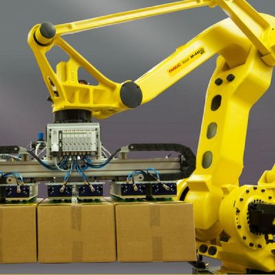 Die 4 Achsen-Nutzlast 185kg erreichen 3143mm Palettierungsroboter M-410iC185