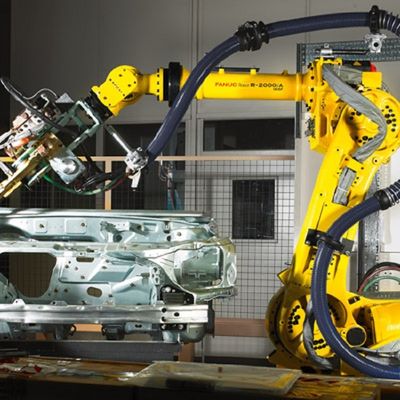 Malerei-Roboter der R-2000iC/165F Nutzlasten-165kg Reichweiten-2655mm