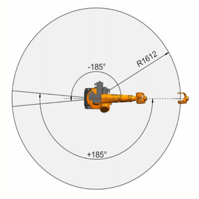 Schweißens-Roboter-Arm KR16 R1610-2 der Nutzlasten-20Kg Reichweiten-1612mm