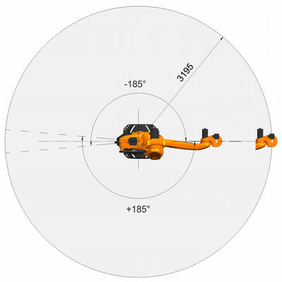 Kr-120 R3200 PAs 5 Palettierungsroboter der Achsen-Nutzlasten-120kg der Reichweiten-3195mm