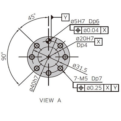 RS007N-Nutzlast 7kg erreichen 730mm die 6 Achsen-Hochgeschwindigkeitskompaktbauweise-Handhabungsroboter