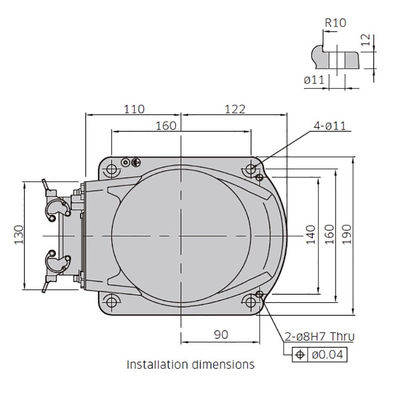 RS007L-Nutzlast 7kg erreichen 930mm 6 Achsen-Industrieroboter-Arm der Achsen-Kompaktbauweise-6