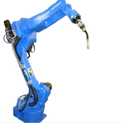 Palette, die Achse Motoman GP50 des Roboter-6 mit Roboterarm-Manipulator stapelt