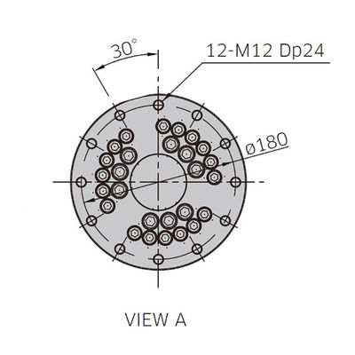 Achsen-Nutzlast 160kg CP180L 4 erreichen 3255mm Hochgeschwindigkeitspalettierungsroboter