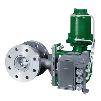 Fisher 3620JP mit Schwenkeinheits-einfachwirkendem elektropneumatischem Stellwerk