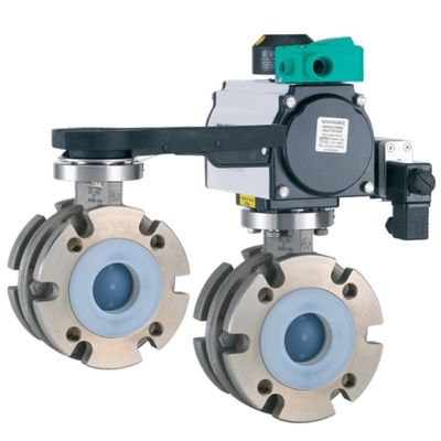 Neotecha-Modell SNB/SNC PFA zeichnete Kugelventil-Temperatur kleiner als 200 C