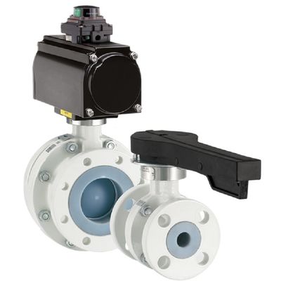 Neotecha-Ventile von Kugelventilen gezeichnetes Emerson Models NTB/NTC PFA