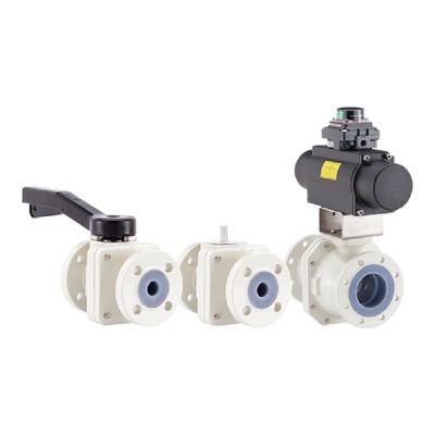 Neotecha-Ventile modellieren Kugelventile gezeichnetes NXR PFA von Emerson Ball Valve