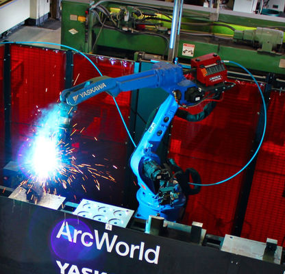 6 Aixs Roboter mit 12KG Reichweite der Nutzlasten-2010MM des AR2010 Schweißgeräts mit dem Industrieroboter-Arm