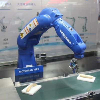 Hohe Leistungsfähigkeit GP8 mit Roboterarm-Manipulator-Industrieroboter der Nutzlasten-8KG als Transporteinrichtungen