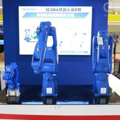 Hochgeschwindigkeitstriebwerk- vollst.Industrieroboter GP8 mit Roboterdem arm der Nutzlasten-8KG als Auswahl-und Platz-Maschine