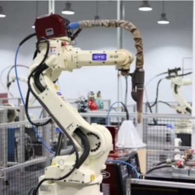 Achse OTCs FD-B6 des MIG-Schweißens-Roboter-6 Automobil, das Roboterschweißgerät schweißt