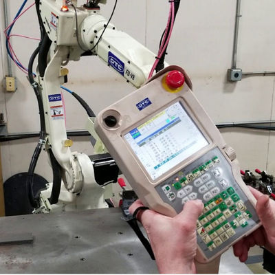 Mig-Schweißen FD-B6 mit anderem Achsen-industriellem Roboterarm BOGEN Schweißer-DM500 6