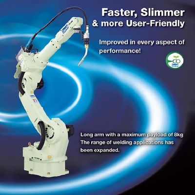 Schnellerer und Slimer schweißender Roboterroboter von FD-V8L mit Nutzlast 8KG als anderer schweißender Ausrüstung für Schweißen