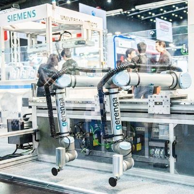 Leichter Cobot-Roboter UR 5e mit Manipulator der Nutzlasten-5KG als Roboter kooperativ für Auswahl-und Platz-Maschine