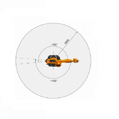 Industrieroboter des industriellen Roboterarmes mit 6 Achsen mit bewerteter Nutzlast 210 Kilogramm-kuka Industrieroboters