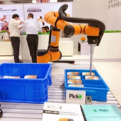 Auswählen und Platzieren von Robotern AUBO I10 Cobot Roboterarm 6 Achse zum Handeln als kollaborativer Roboter